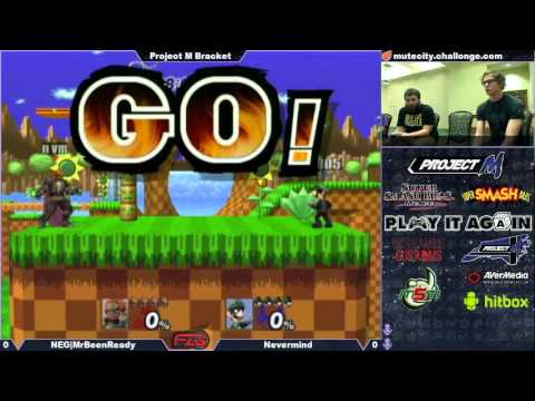 Mute City 4|Project M-Winners Bracket: Nevermind (Lucas, Ganon) vs NEG|MrBeenReady (Luigi)