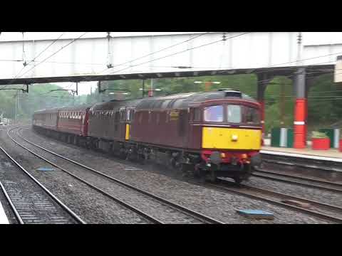 33029/33207 5z33 Carnforth Steamtown - Crewe ECS, Sun. 26th August 2018