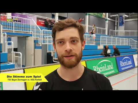 KR-TV.de 0283  Die Stimme zum Spiel - TSV Bayer Dormagen vs. HSG Krefeld