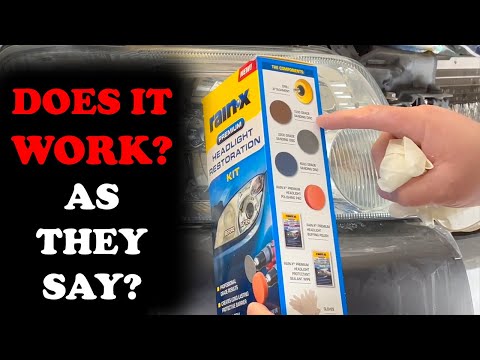 Rain-X Headlight Restoration Kit Does It Work As They Say?
