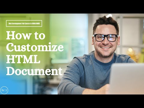 How to customize HTML document? in hindi | How to Customize HTML website. | Basic HTML tags.