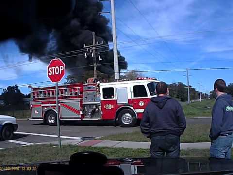 Fire in Sarasota FL 1-20-2016