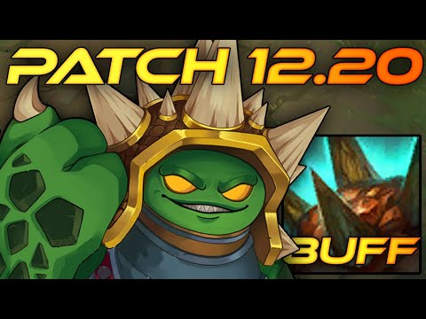 PATCH 12.20 - RAMMUS IS BROKEN