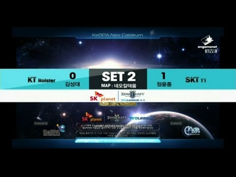 SPL [01.26] KT vs SKT 2SET / WCS Neo caldeum - Starcraft 2,esportstv
