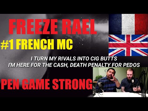 BRITISH/ENGLISH REACTION TO FRENCH RAP - Freeze Corleone - Freeze Rael (English Translation)