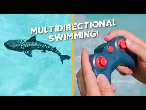 Splash and Swim with an RC Leopard Shark | Terra by Battat