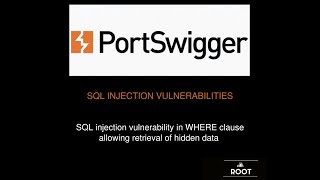 SQL injection vulnerability in WHERE clause allowing retrieval of hidden data