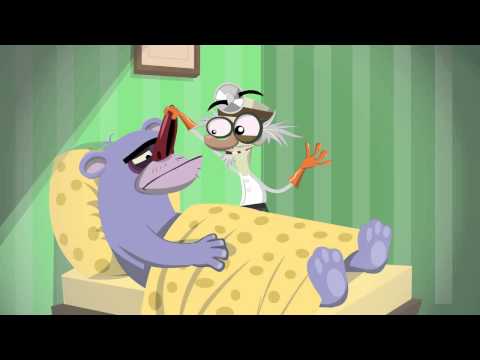 Funmoods "Mad Scientist" - Get Well Soon Animated Card