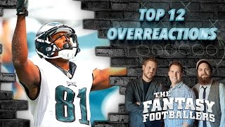 The Top 12 Overreactions for 2016 w/Special Guest Chris Harris Ep. #180 - The Fantasy Footballers