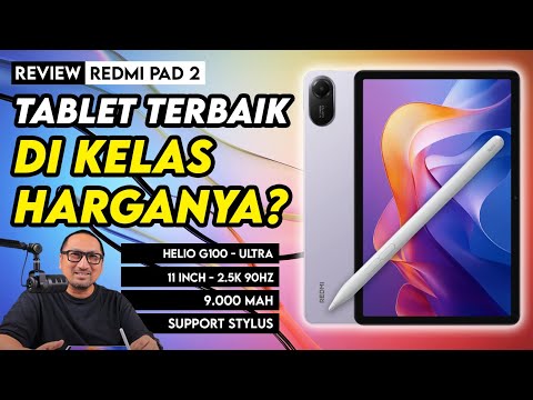 Tablet 2 Jutaan Kencang, Irit, dan Support Stylus - Review Redmi Pad 2