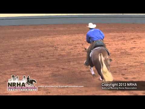 Americasnextgunmodel ridden by Casey Deary - 2013 NRHA Derby (Open Finals)