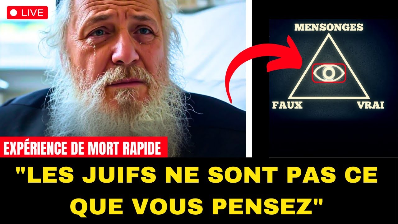 Un rabbin revient de la mort et a vu une vérité TERRIFIANTE dans l'au-delà.