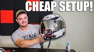 How To Set Up Your Helmet for CHEAP!!!