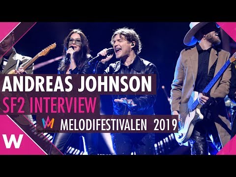 Andreas Johnson "Army of Us" SF2 Malmö Interview @ Melodifestivalen 2019 | wiwibloggs