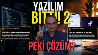 YAZILIM BİTTİ 2: Peki Çözüm? | Prof. Dr. Bekir Taner Dinçer