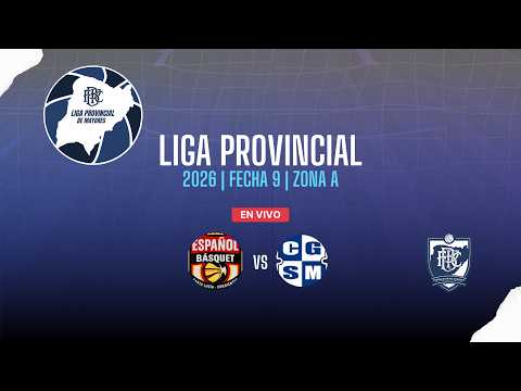 LIGA PROVINCIAL MAYORES - ESPAÑOL VS SAN MARTÍN - FECHA 9
