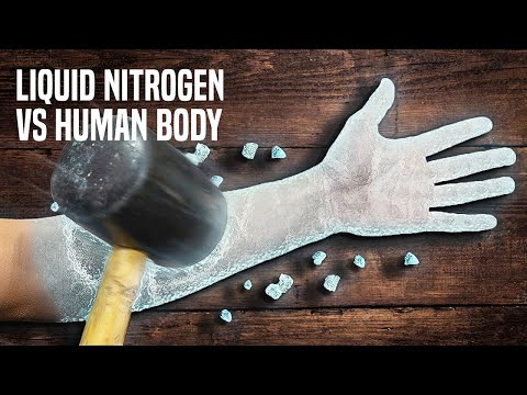 Liquid Nitrogen Vs Human Body