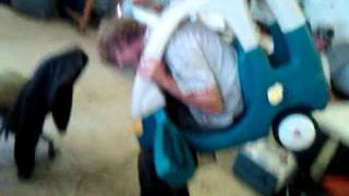 car ride fail st marys ks big kid little car.3GP