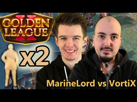Rundenfinale - MarineLord 🇫🇷 vs VortiX 🇪🇸 - x2 Start - Golden League 2 - Age of Empires 4