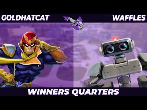 Goldhatcat (Captain Falcon, Samus) vs WAFFLES (R.O.B.) - Warhawk Rumble 13 Winners Quarters