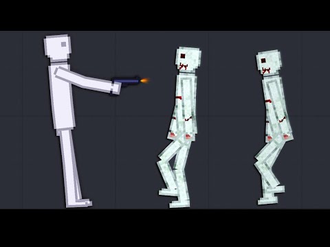 ZOMBIE AI RAGDOLLS Attack Humans in People Playground Mod Update Gameplay