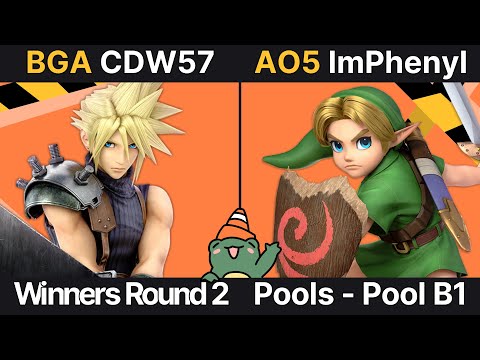 BGA | CDW57 (Cloud) vs AO5 | ImPhenyl (Young Link) - WreckCon 2024 - WR2: Pool B1
