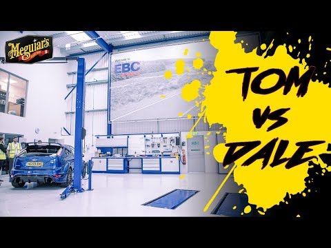 A visit to EBC BRAKES *TOM vs DALE The Ultimate Car Build Off - Tom Episode 12