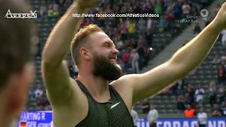 Robert Harting the last throw of his career - ISTAF Berlin 2018