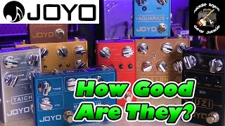 Joyo R Series Pedals: How Good Are They