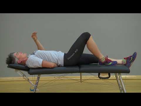 Modified curl up - YouTube video thumbnail.