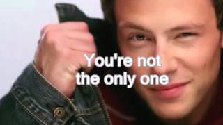 Not the end - Glee/Cory Monteith (Lyrics)