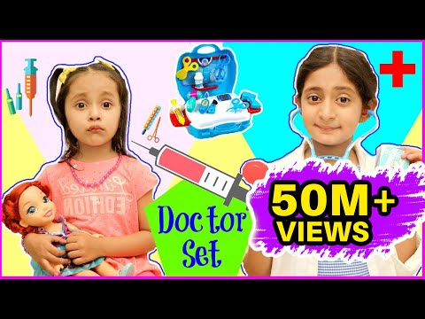 Anantya & Anaya PRETEND PLAY with Doctor Set ..  | #Playhouse #Review #MyMissAnand #ToyStars