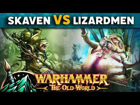Skaven vs Lizardmen Warhammer The Old World Battle Report
