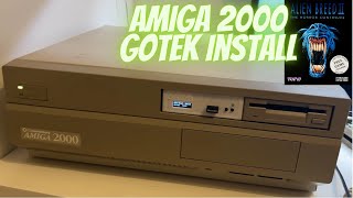 Gotek Floppy Disk Emulator in Amiga 2000