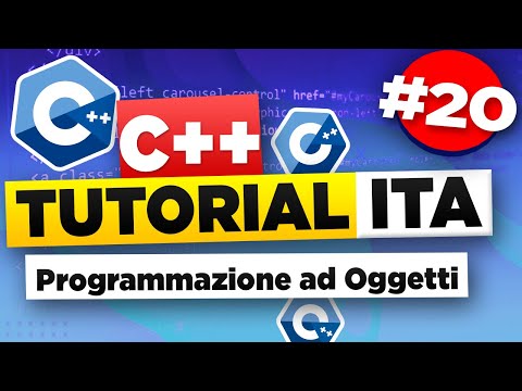 C++ Tutorial Per Principianti #20 ITA OOP Programmazione ad Oggetti