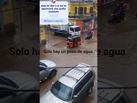 había un poco de agua