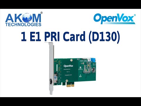 OpenVox 1 Port PRI Card