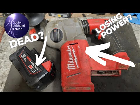 How to Repair Milwaukee SDS Battery & Drill