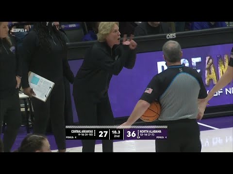 Coach PISSED OFF, Yells At Officials For Not Giving Her Team Calls & Gets T-ed Up!