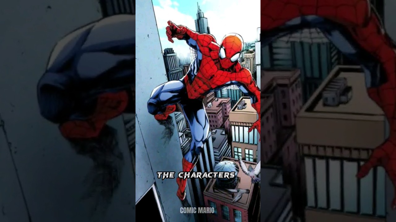 STAN LEE'S CHARACTERS 🥶 #marvel #marveluniverse #marvelcomics #spiderman #mcu #milesmorales #shorts