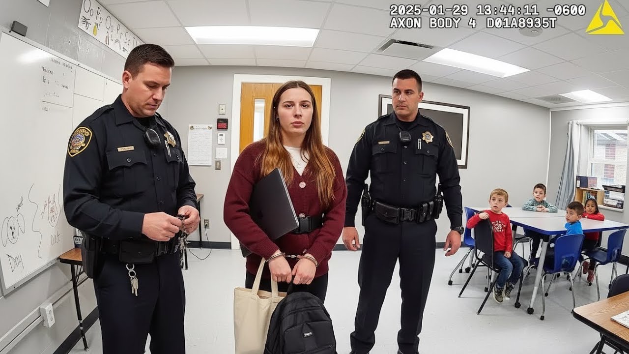 “‘It Was Just a Joke’ — Bodycam Shows Student Teacher Taken to Jail Over Snapchat Post”
