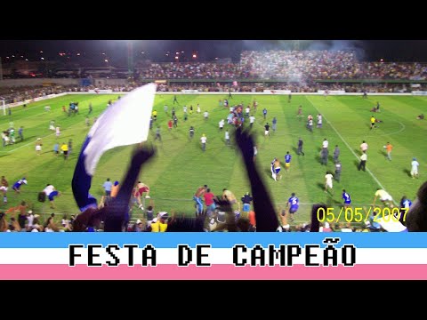 É campeão! Festa do título do Linhares pelo Campeonato Capixaba 2007