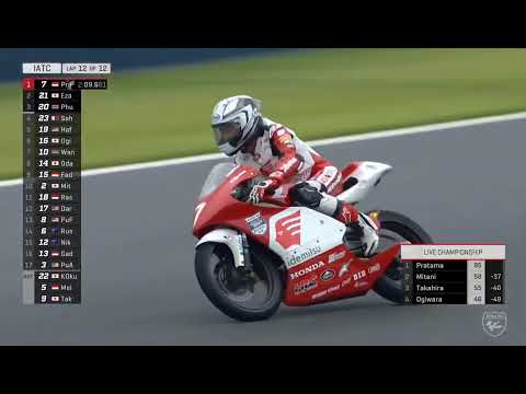 IATC Race 2 motegi Veda Ega Pratama Juara lagi Mengasapi pembalap Jepang dan Thailand