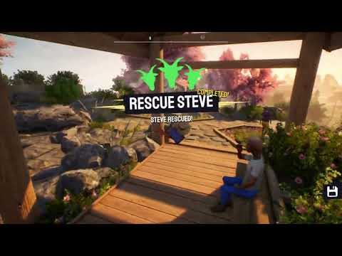 How to Rescue Steve in Goat Simulator 3