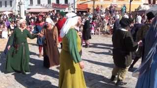 preview picture of video 'Eulenspiel & Musici Hilari beim Mittelalterfest in Eggenburg 2013: Szene I'