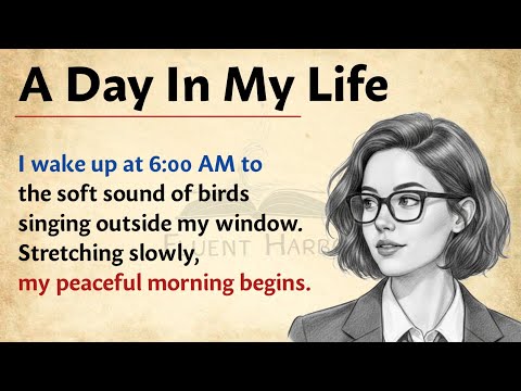 我的生活故事日記！透過故事增進英語能力！日常英語故事 (A Day In My Life Story In English || Improve English Through Stories || Daily Life Stories)