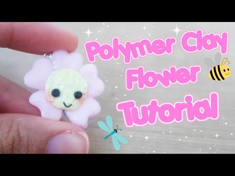 Polymer Clay Flower Tutorial