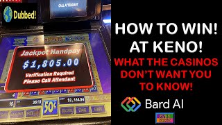 HOW TO WIN! AT KENO! #shorts #keno #slot #slot+ #justlikethat #keno+ #dubbed #spanish #youtubeshorts