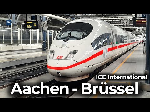 HighSpeed in Belgien | ICE International: Aachen - Brüssel | Führerstandsmitfahrt inkl Systemwechsel