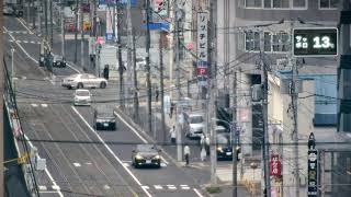 Sapporo Japan Traffic Cam & Cityscape Live 24/7 | 🚋札幌市電 中央区役所前停留場 SC03 live webcam